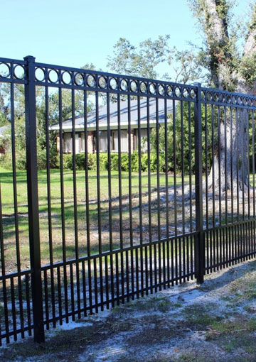 clôture décorative en métal de jardin à la maison de haute sécurité